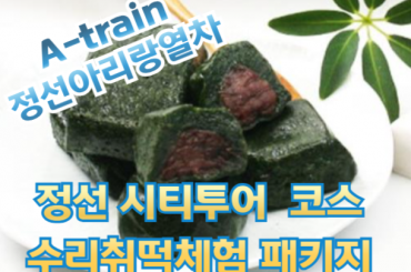 [A-train] 정선아리랑열차 / 시티투어버스1코스 / 수리취떡체험 패키지 [당일]  5월부터예정
